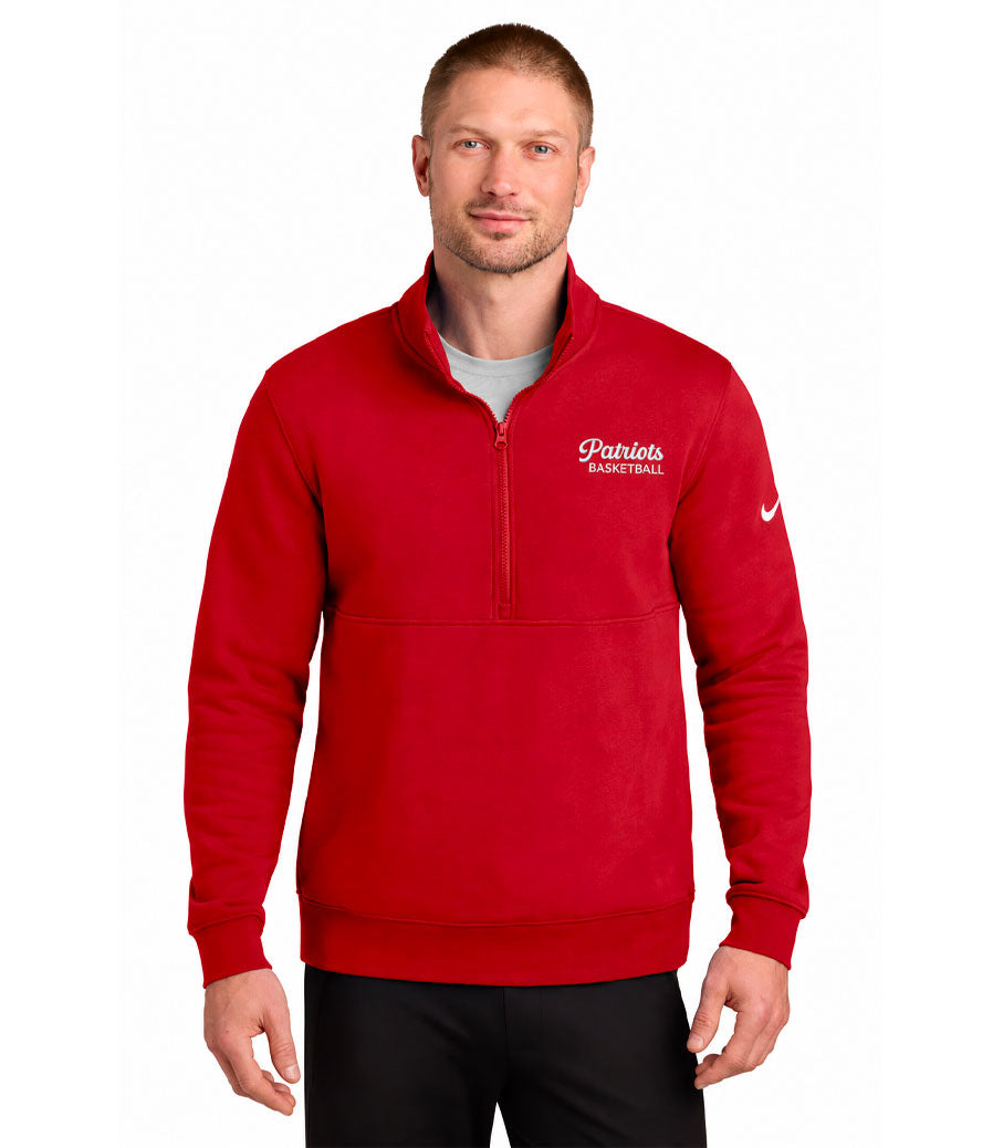 Nike Club Fleece Sleeve Swoosh 1/2-Zip